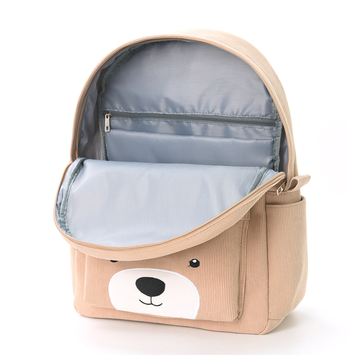 Children's backpack with playful bear motif LoungeYard — product view 3
