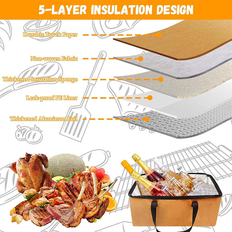 Insulated Transport Bag For Hot Food LoungeYard — product view 3