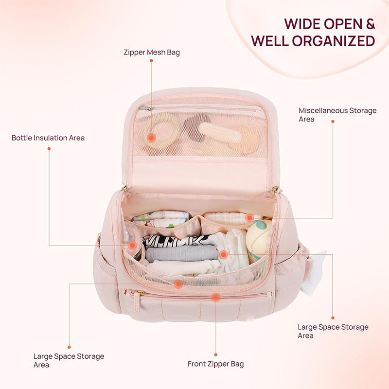 Multifunctional backpack with practical compartments LoungeYard — product view 3