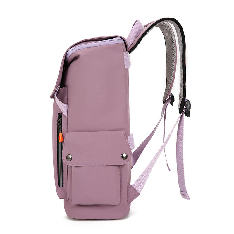 City backpack with multiple compartments by LoungeYard — product view 2