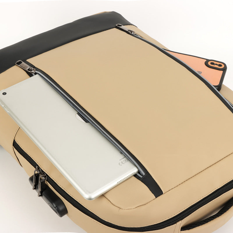 Modern Tech-Savvy Business Backpack LoungeYard — product view 4