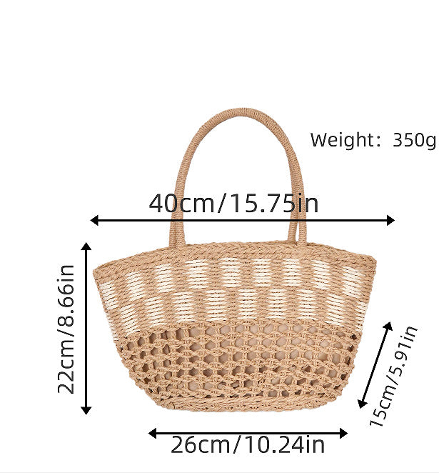 Large Basket Shopper LoungeYard — product view 6