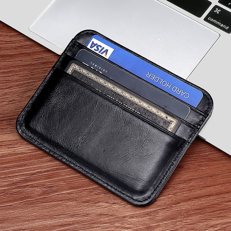 Minimalist Leather Card Holder LoungeYard — product view 1