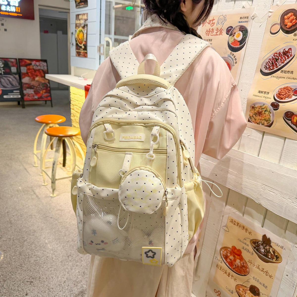 Multi-Functional Printed Backpack LoungeYard 1791204939 — product view 3