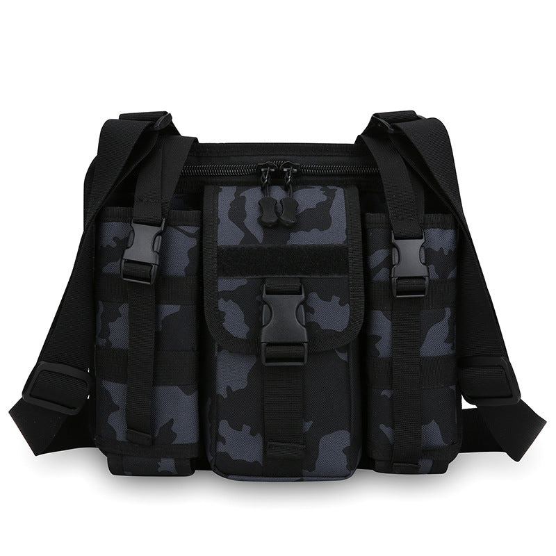 Multi-Pocket Tactical Shoulder Bag LoungeYard — product view 3