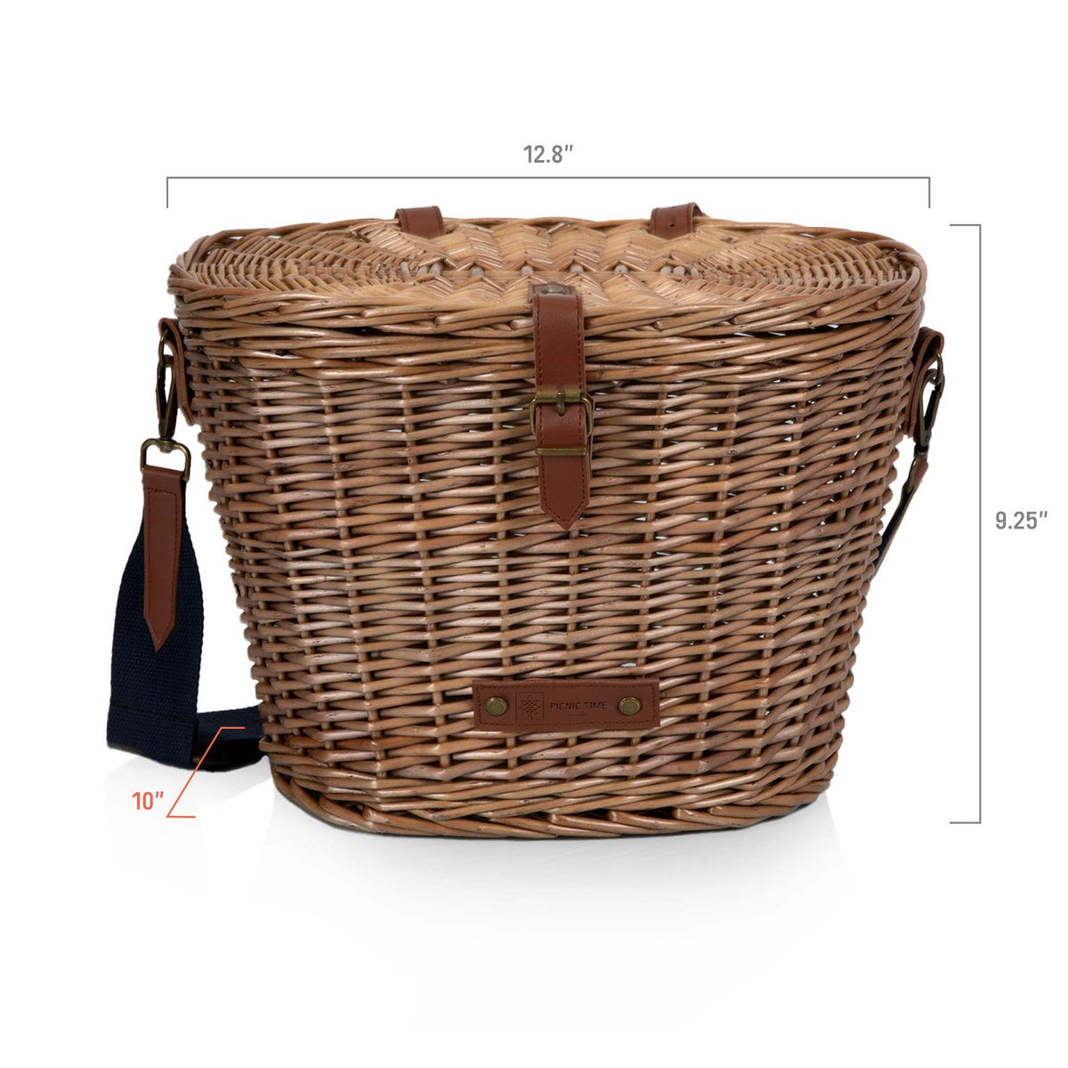 Women's picnic basket with insulated cooling function and high-quality woven design LoungeYard — product view 6