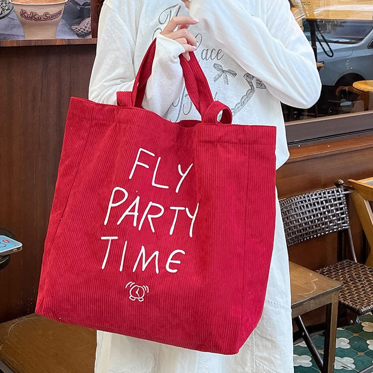 Shopping bag made of high-quality cotton cord LoungeYard — product view 3