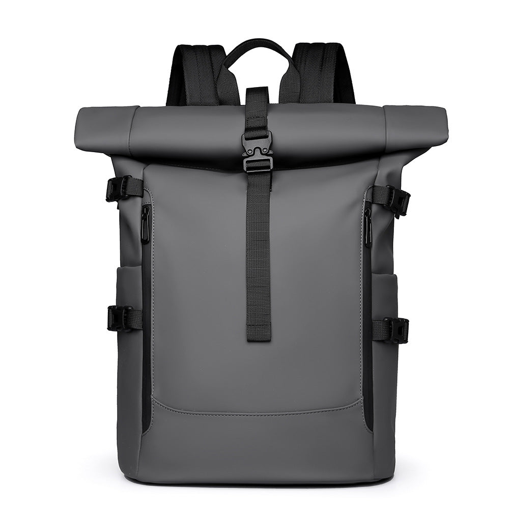 Waterproof Rolltop Backpack LoungeYard — product view 4