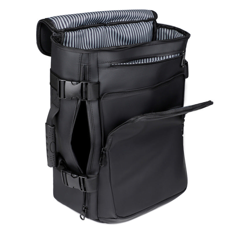 Urban Backpack with Reinforced Laptop Compartment and Comprehensive Organization System LoungeYard — product view 3