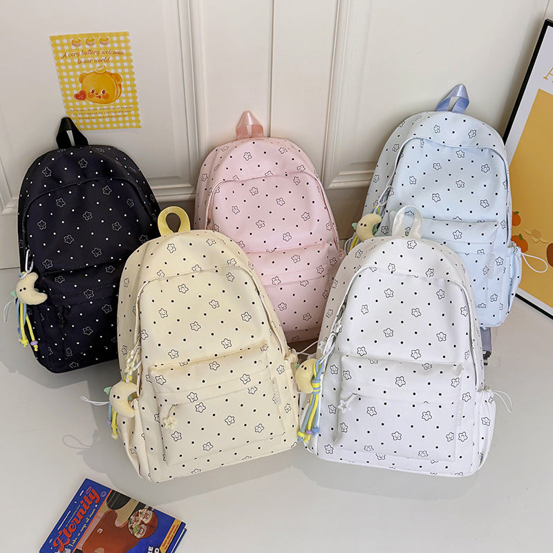 Lightweight Backpack with Charm LoungeYard — product view 4