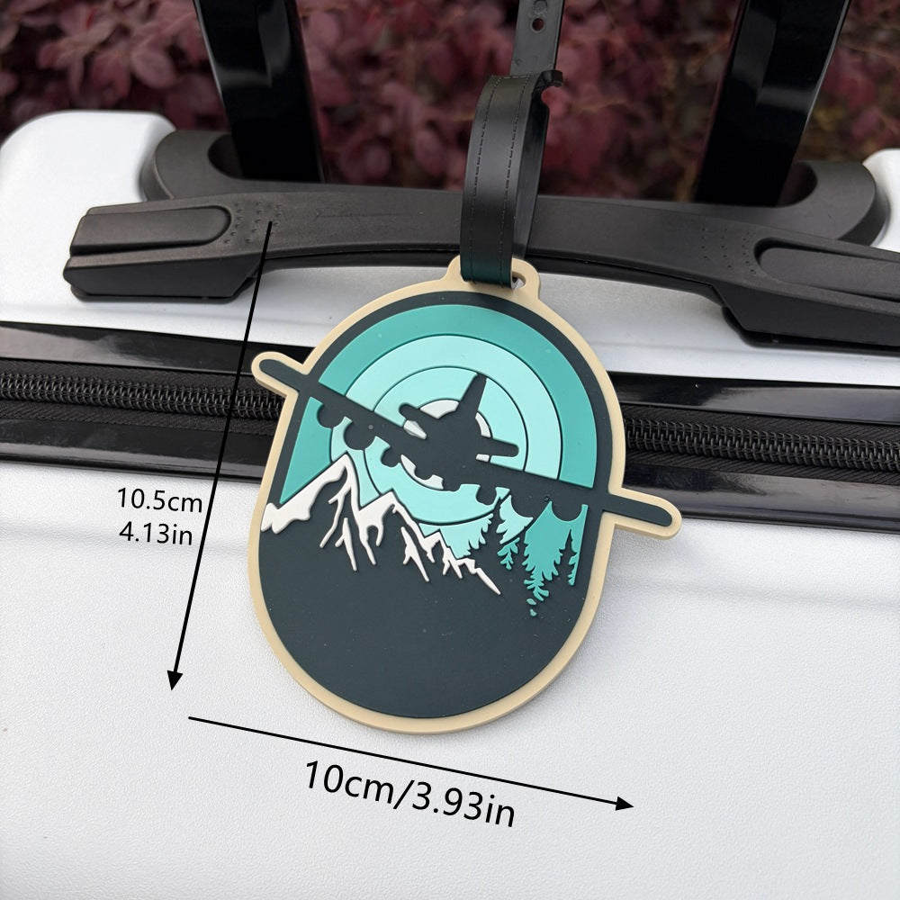 Bear-Shaped Travel Luggage Tag LoungeYard — product view 4