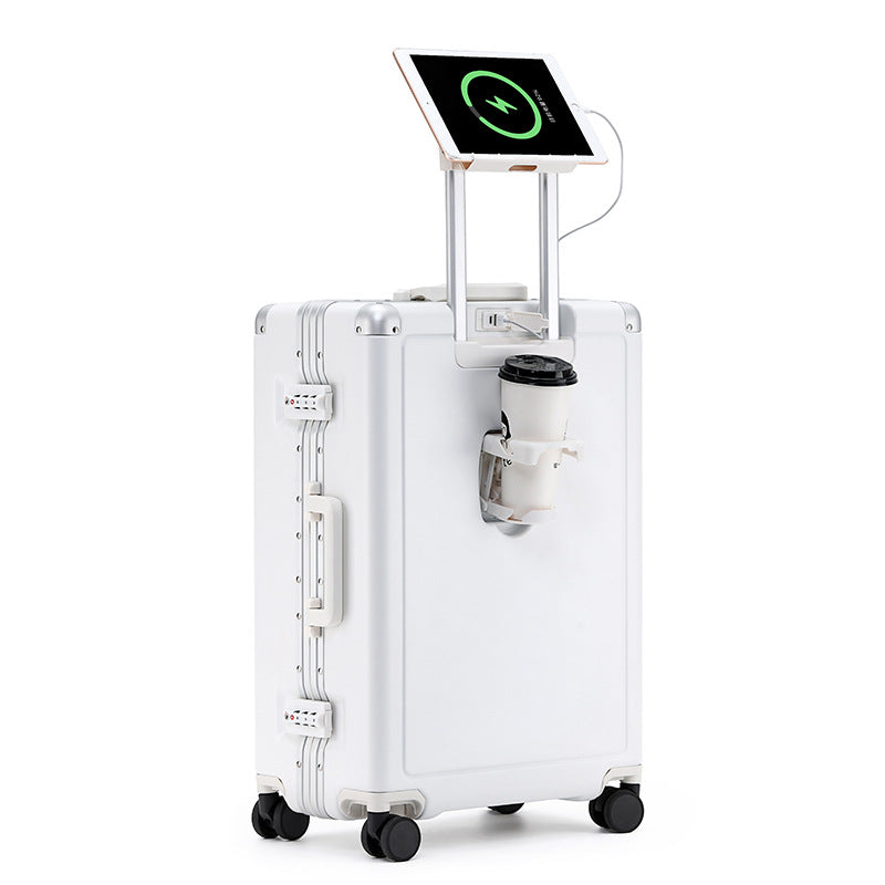 Men's Smart Tech Rolling Travel Case LoungeYard — product view 2
