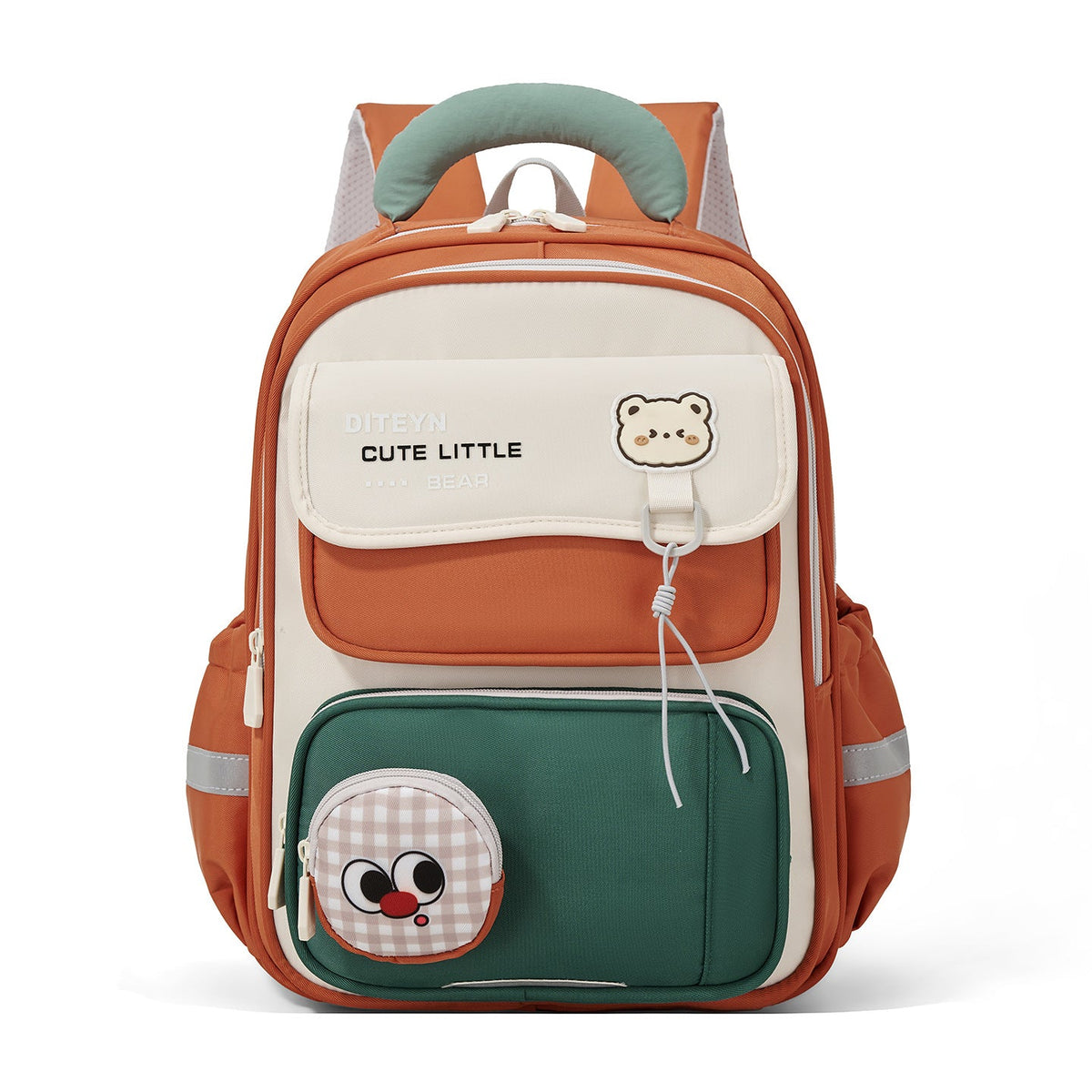 Fashionable backpack with animal motif LoungeYard — product view 5