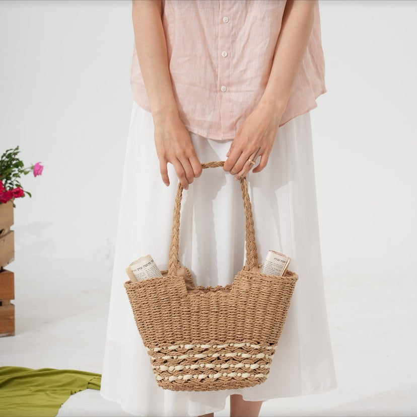 Braided Tote Bag LoungeYard — product view 4