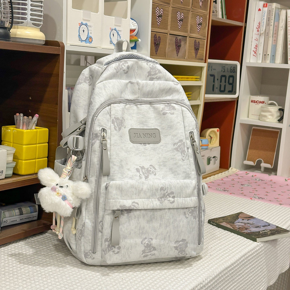 Stylish Printed Backpack LoungeYard — product view 7