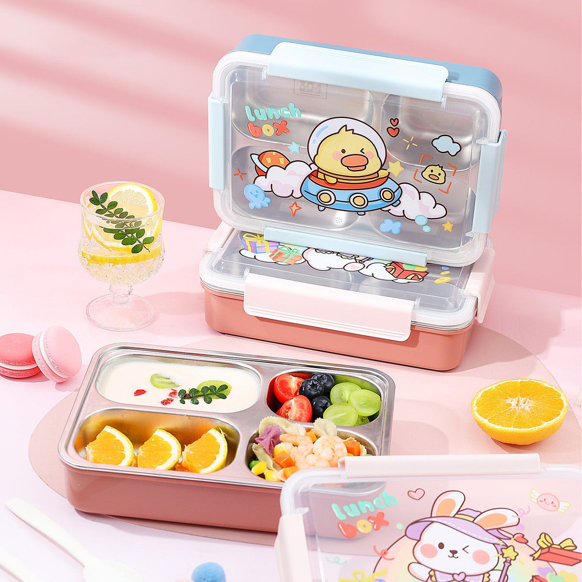 Creative Cartoon-Themed Food Storage Container — product view 1