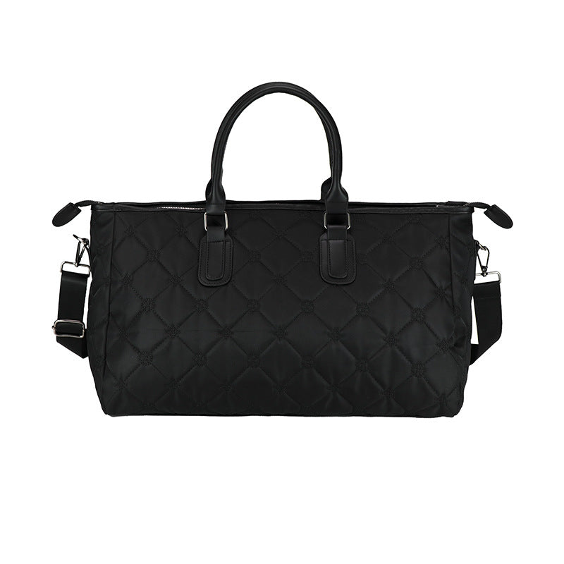 Elegant Quilted Travel Tote Bag LoungeYard — product view 6
