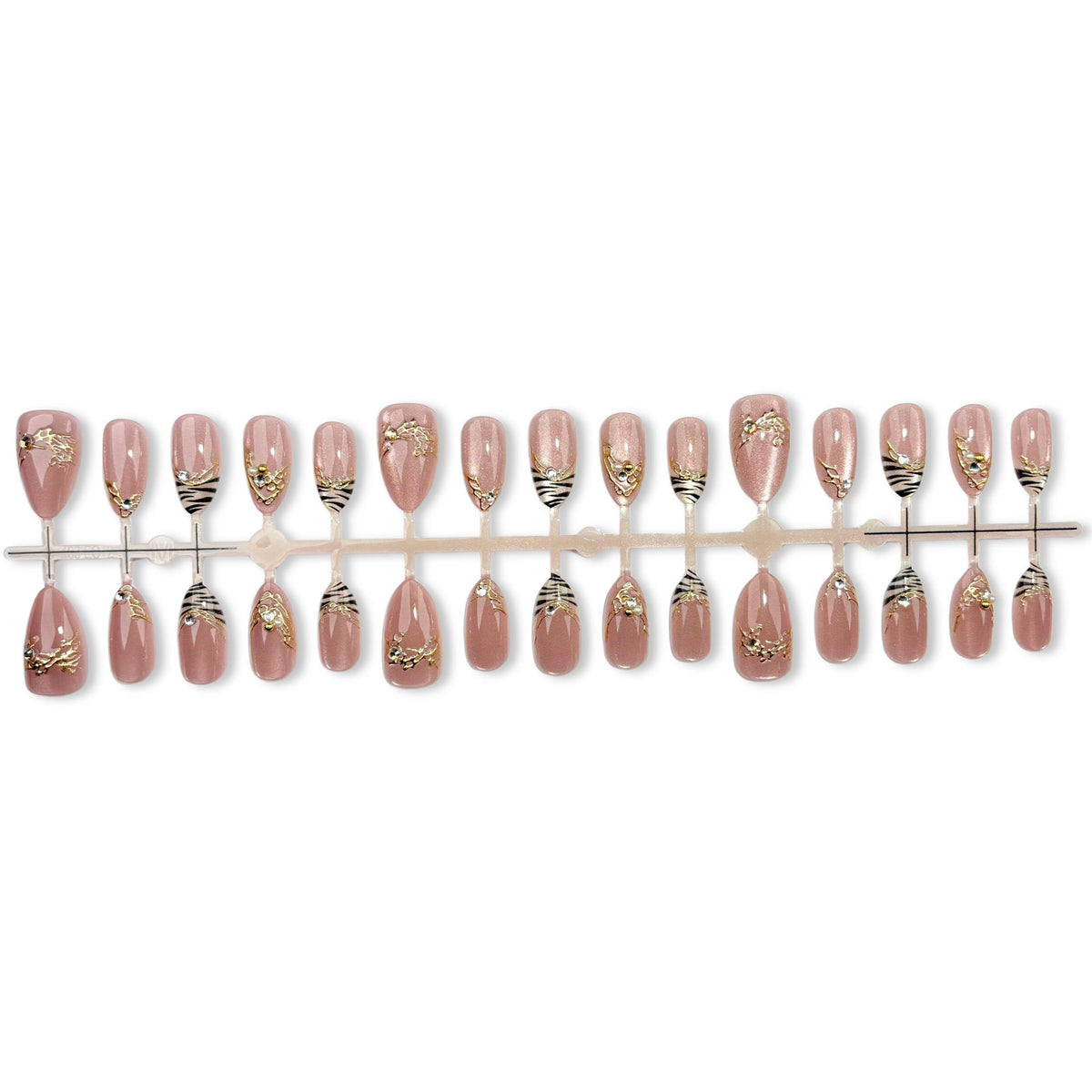 Elegant Decorative Press-On Nail Set 1790745359 — product view 4