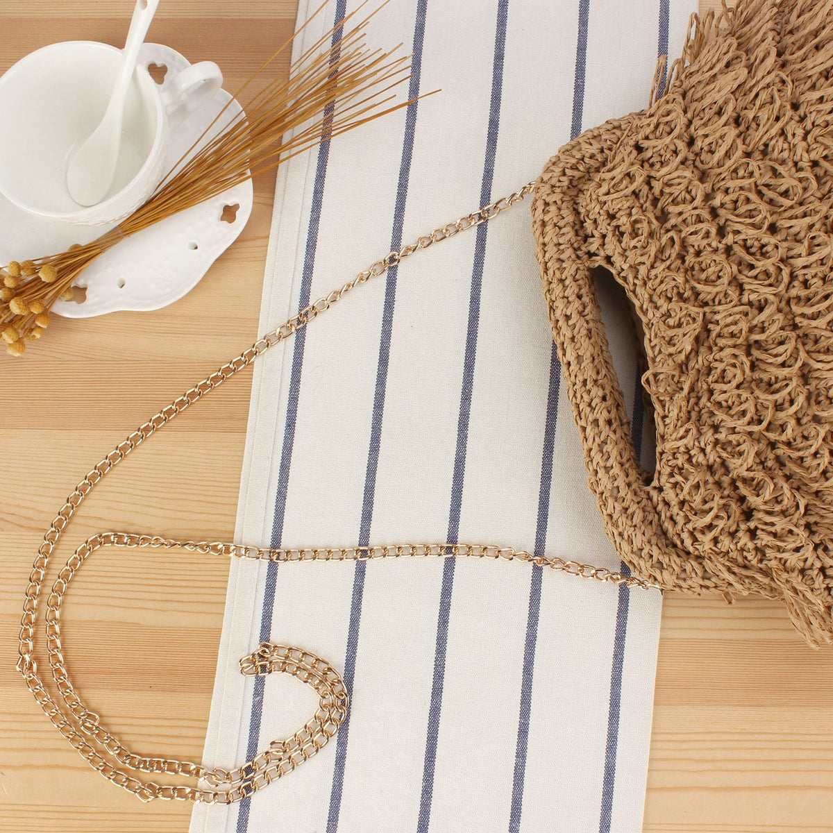 Handbag with Playful Fringe Design LoungeYard — product view 2