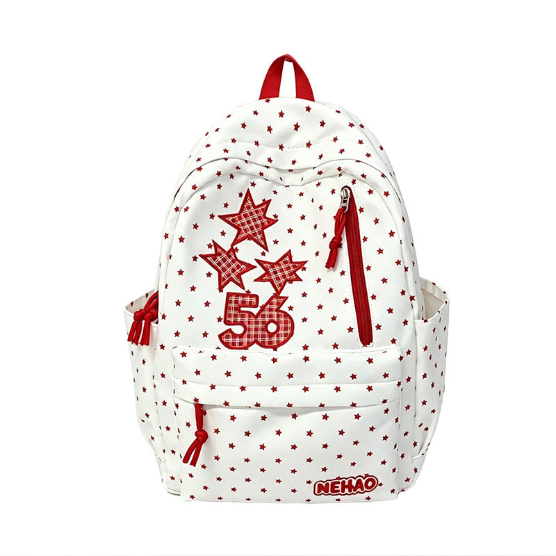 Star-Patterned Casual Backpack LoungeYard 1791204448 — product view 7