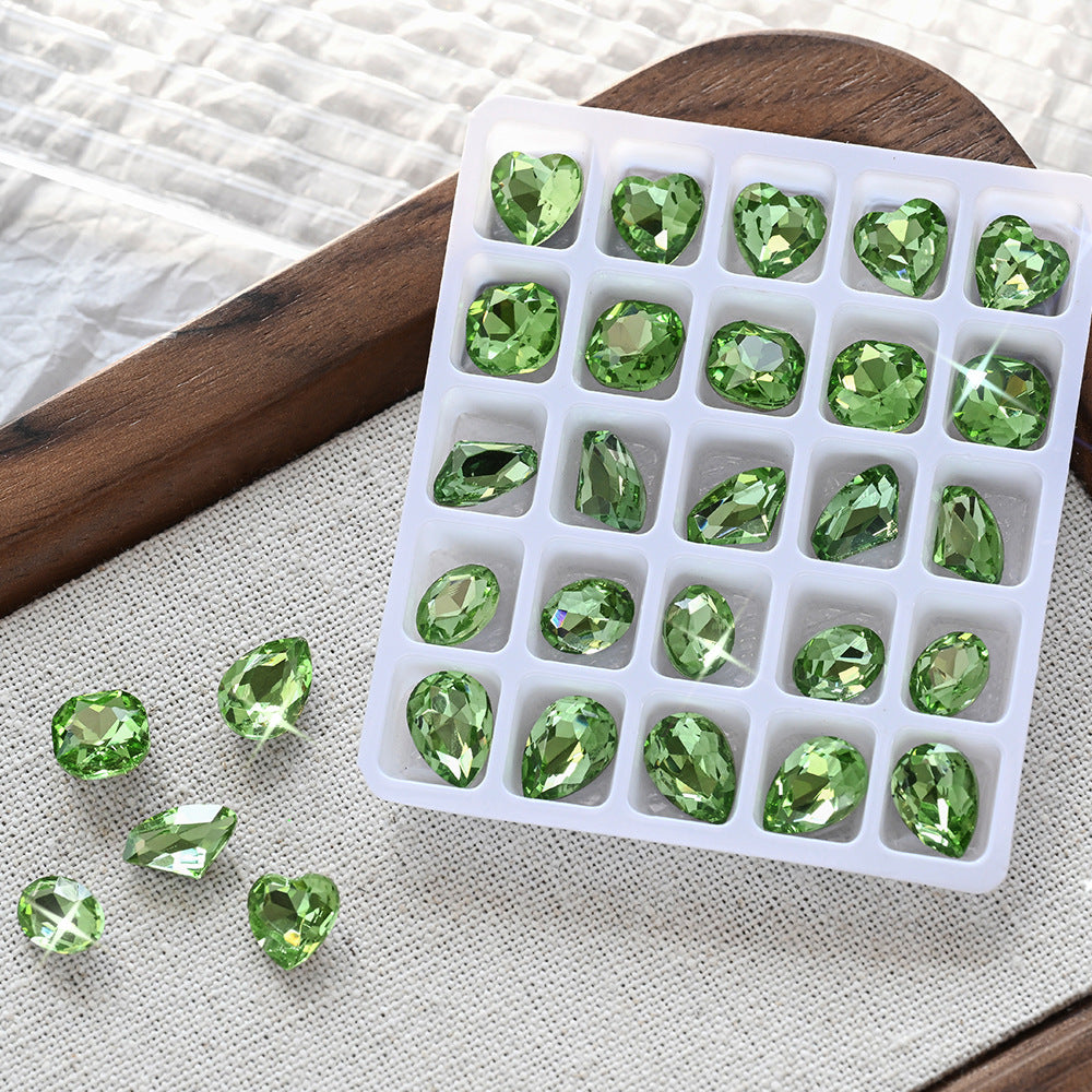 Decorative Resin Nail Art Gem Set — product view 6