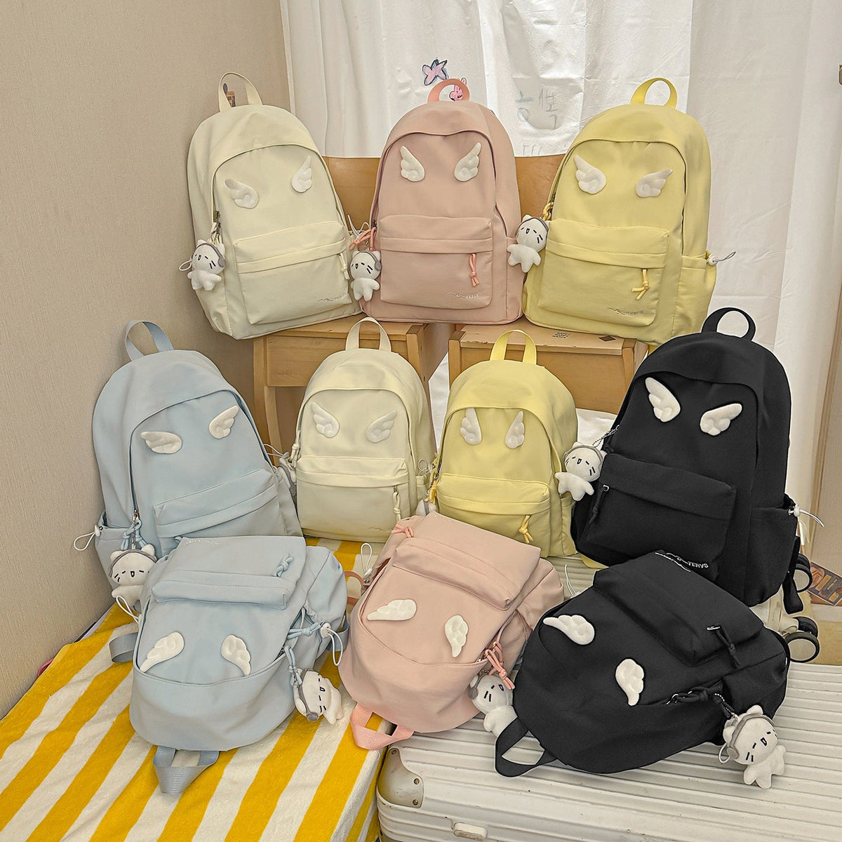Cute Animal Design Backpack LoungeYard — product view 4