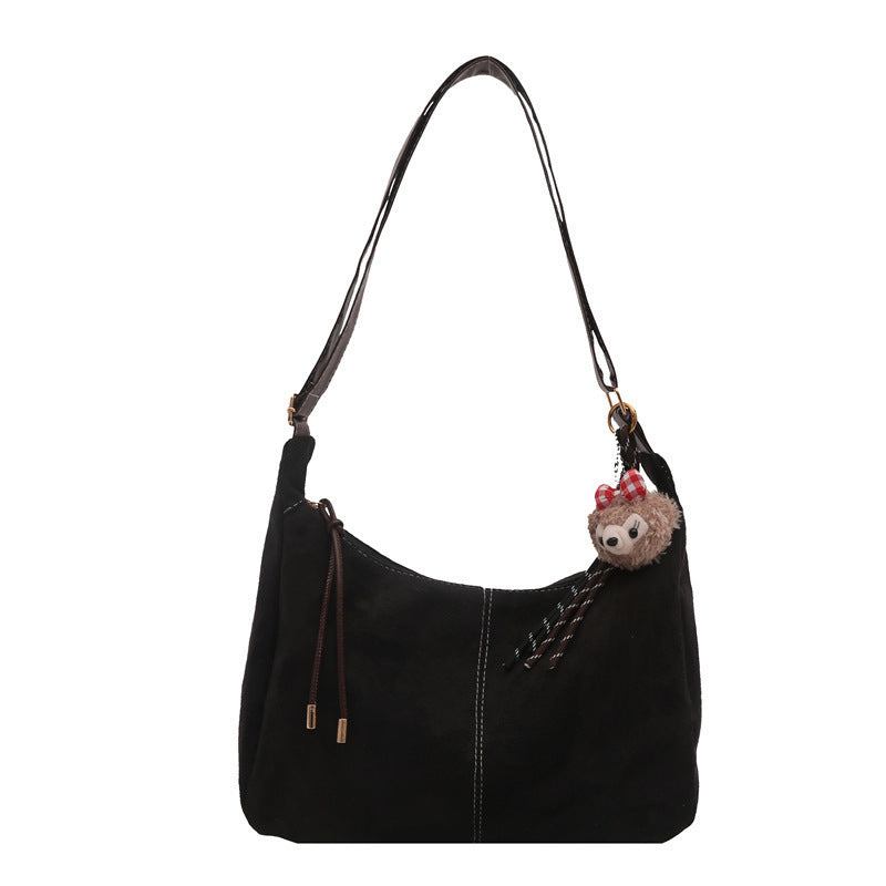 Soft Suede Hobo Handbag LoungeYard — product view 5