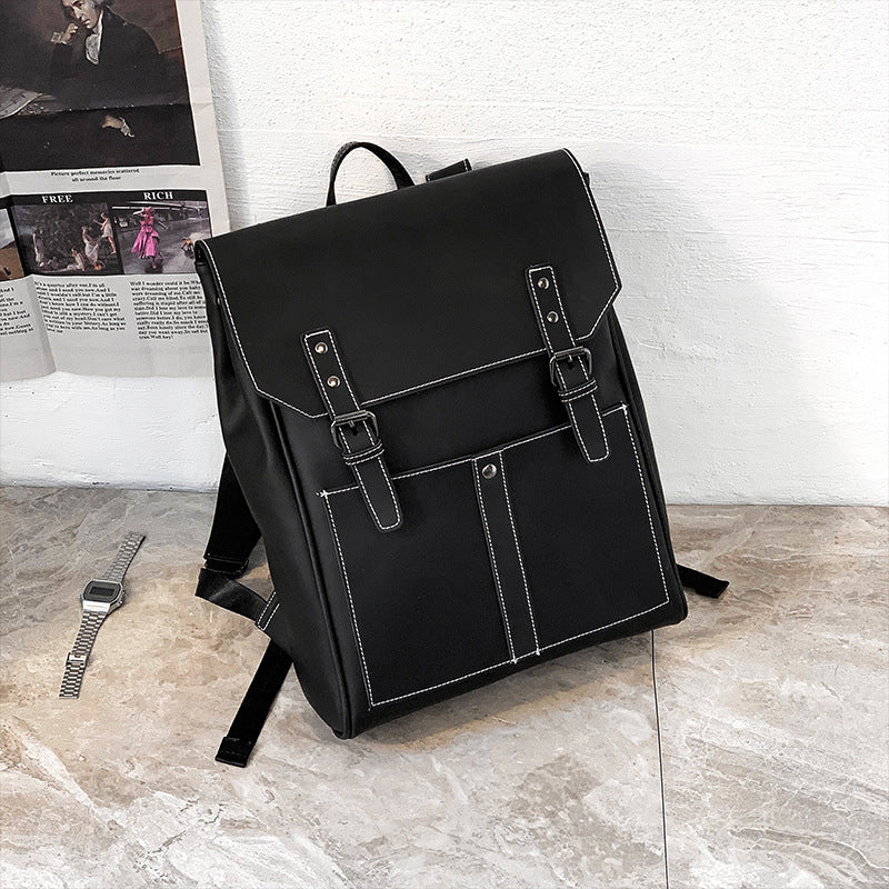 Versatile Leather Backpack LoungeYard — product view 3