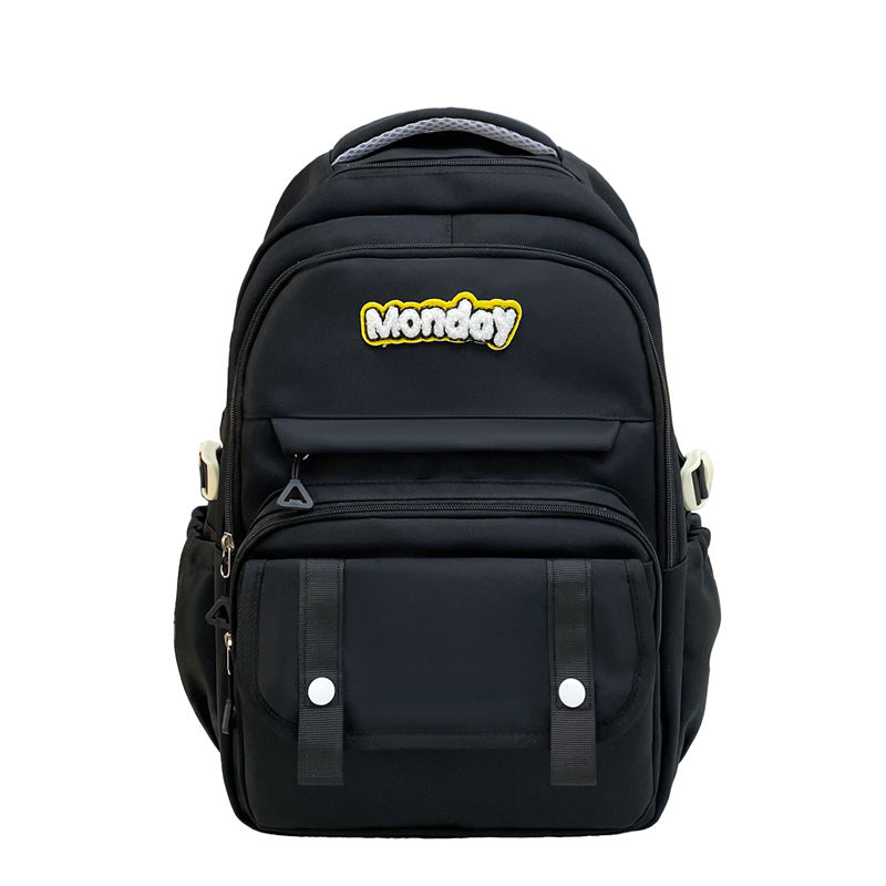 Cartoon Character Embroidered Backpack — product view 1