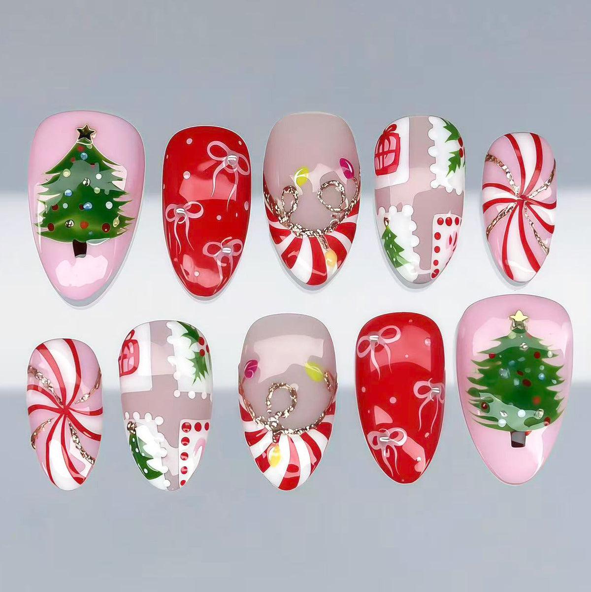 Creative Seasonal Decorative Press-On Nail Kit — product view 1