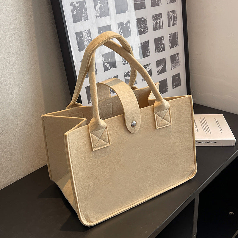Eco-Friendly Felt Tote Bag — product view 3