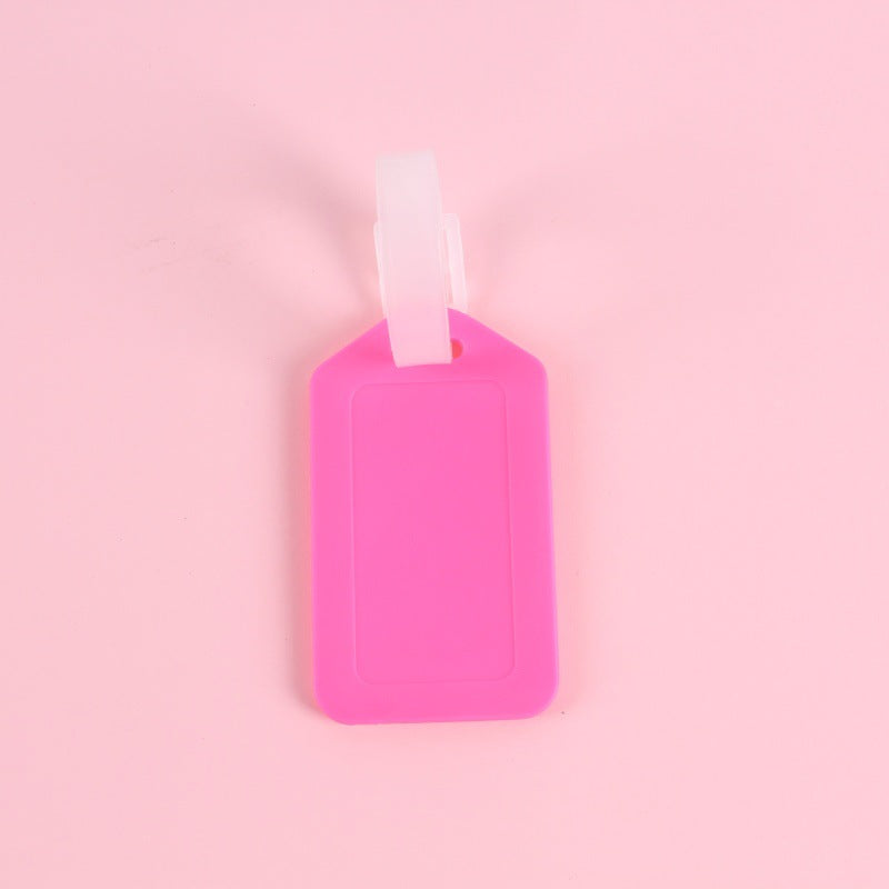 Unisex flexible silicone luggage tag LoungeYard — product view 6