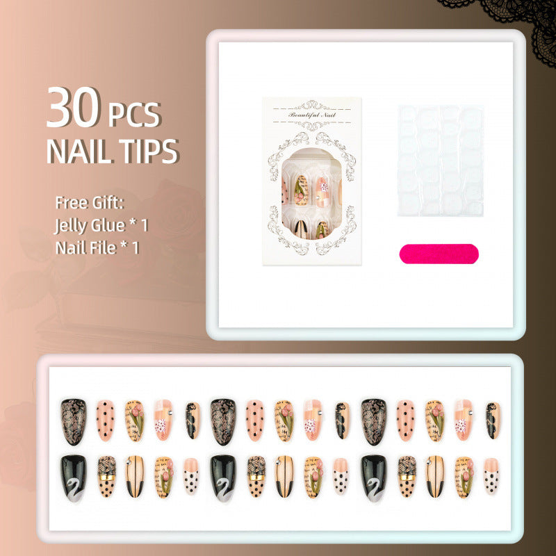 Decorative Artistic Press-On Nails — product view 4