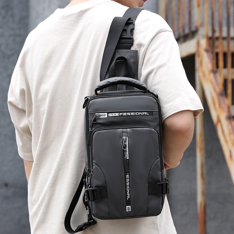 Compact Multi-Pocket Sling Backpack LoungeYard — product view 4