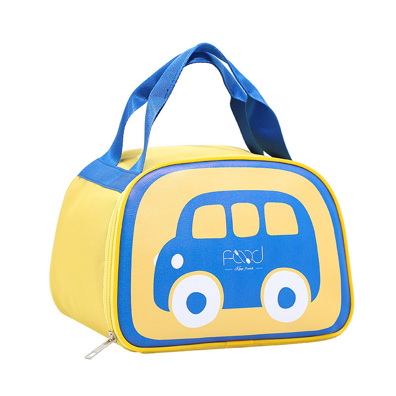 Insulated Lunch Box with Fun Vehicle Design — product view 5