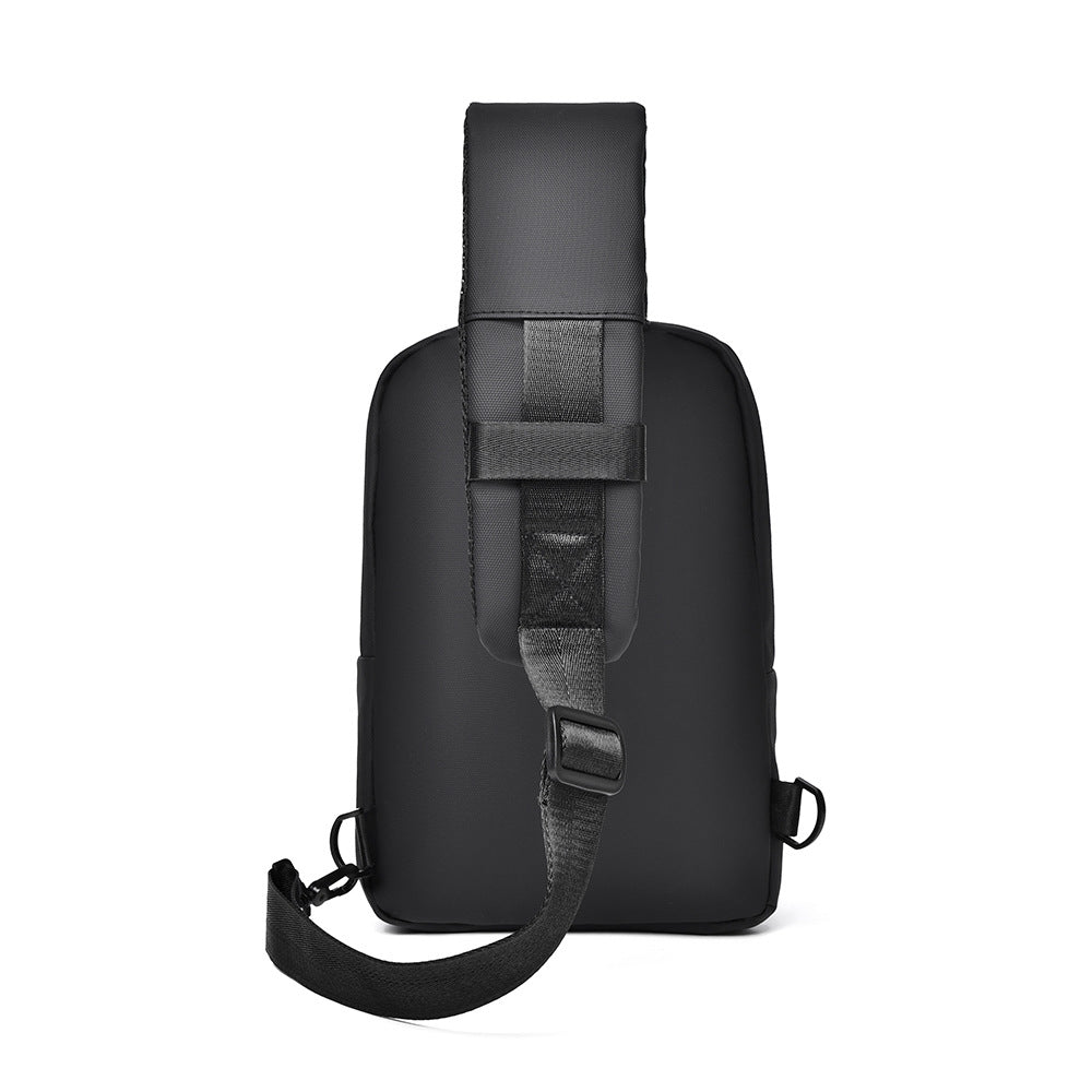Sling backpack with innovative design and practical compartments LoungeYard — product view 3