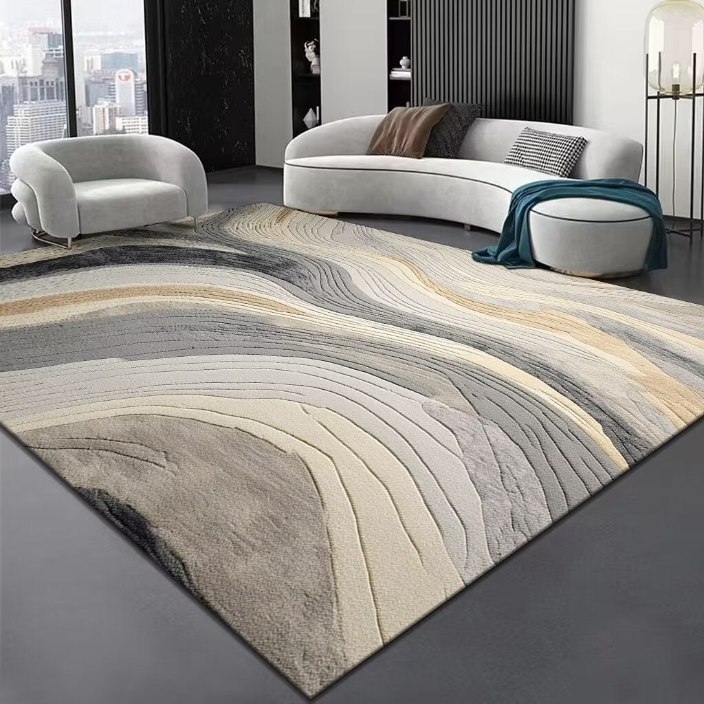Artistic Pattern Area Rug Bowlift — product view 5