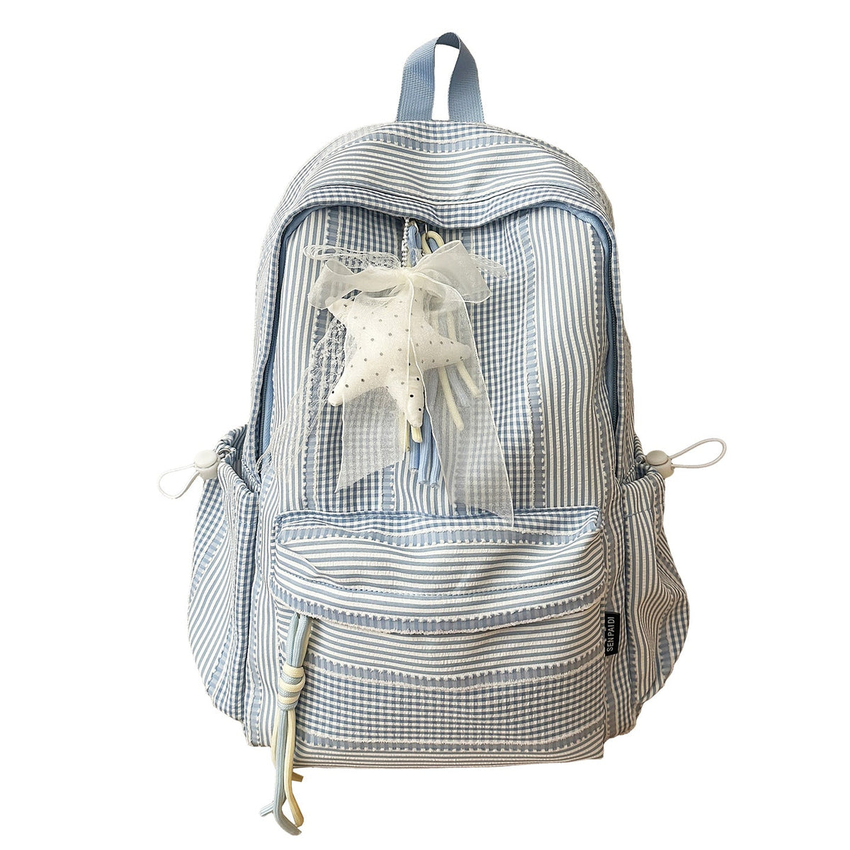 Stylish Striped Backpack — product view 1