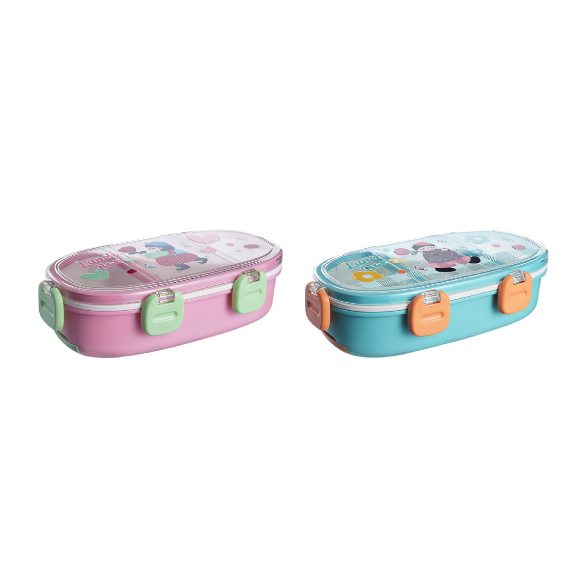 Fun-Themed Portable Bento Lunch Box — product view 7