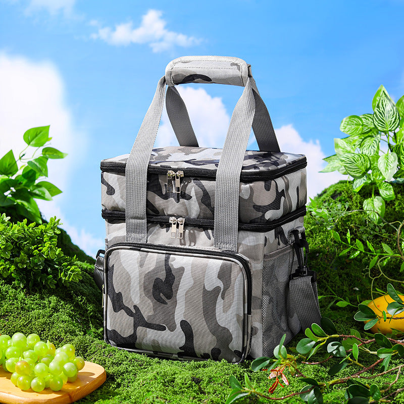 Insulated Multi-Layered Lunch Cooler — product view 4