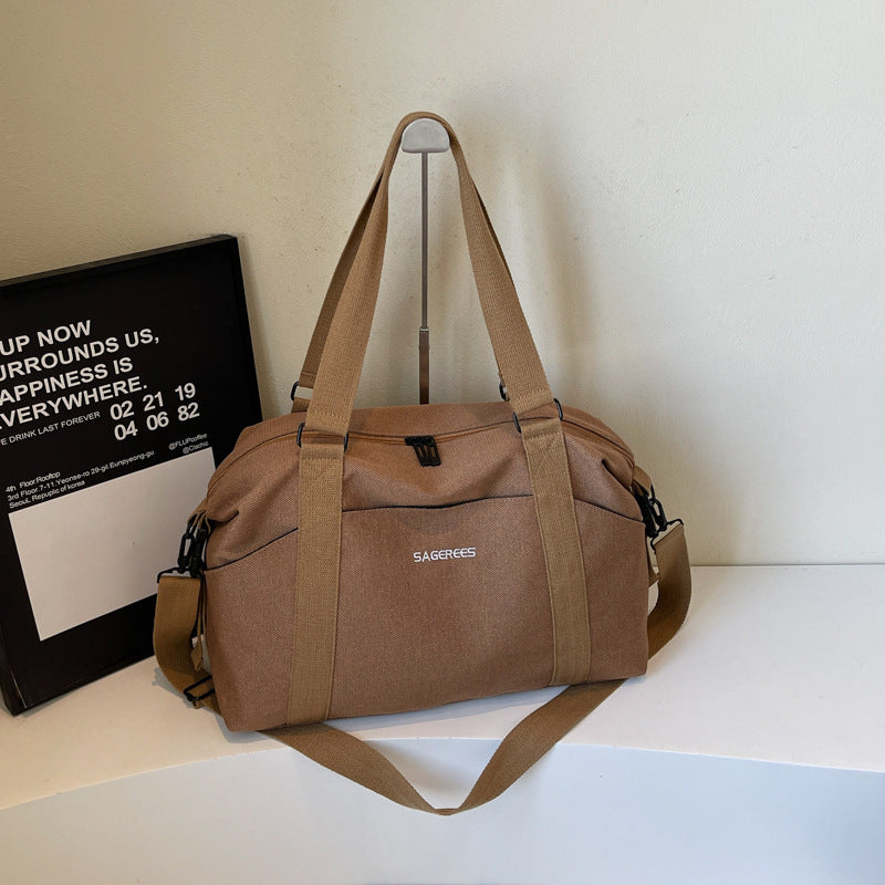 Sporty Weekend Bag With Ergonomic Carrying Options LoungeYard — product view 6