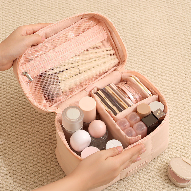 Stylish Structured Makeup Case LoungeYard — product view 1