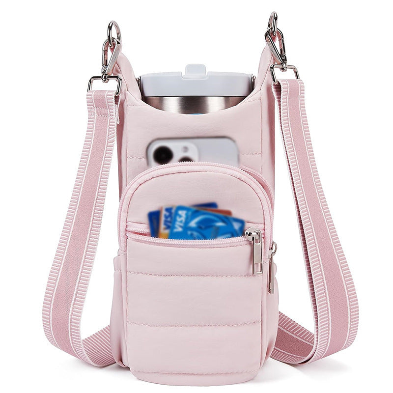 Multifunctional Shoulder Bag for Drinks and Essentials LoungeYard — product view 1