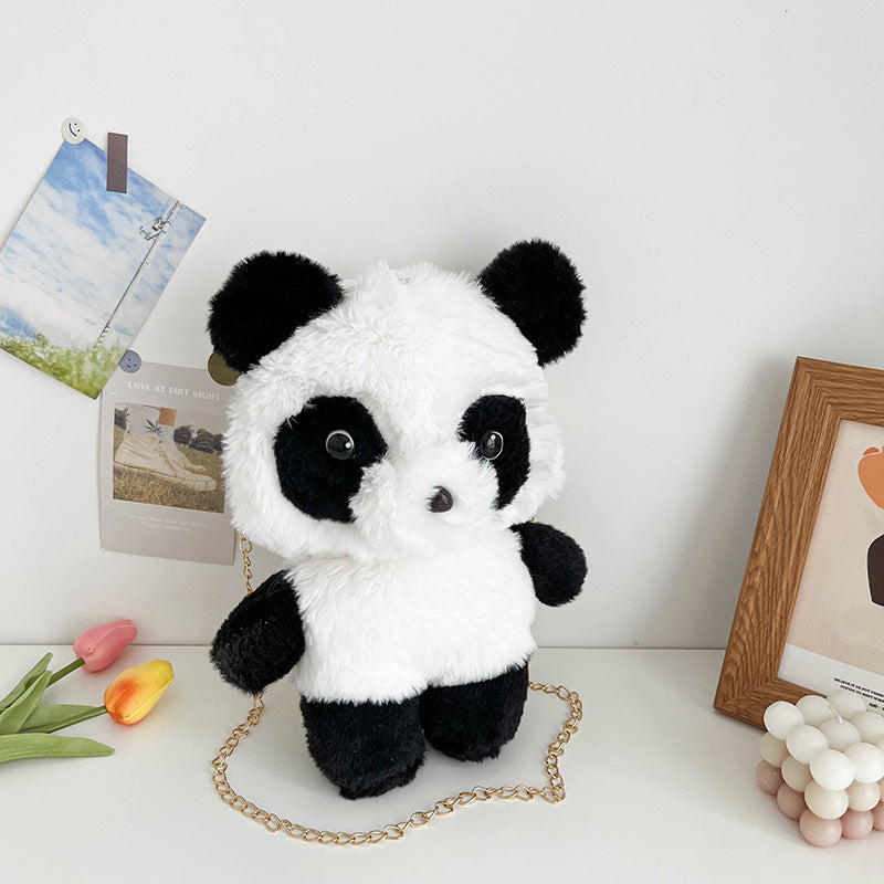 Cute Plush Animal Crossbody Bag — product view 2
