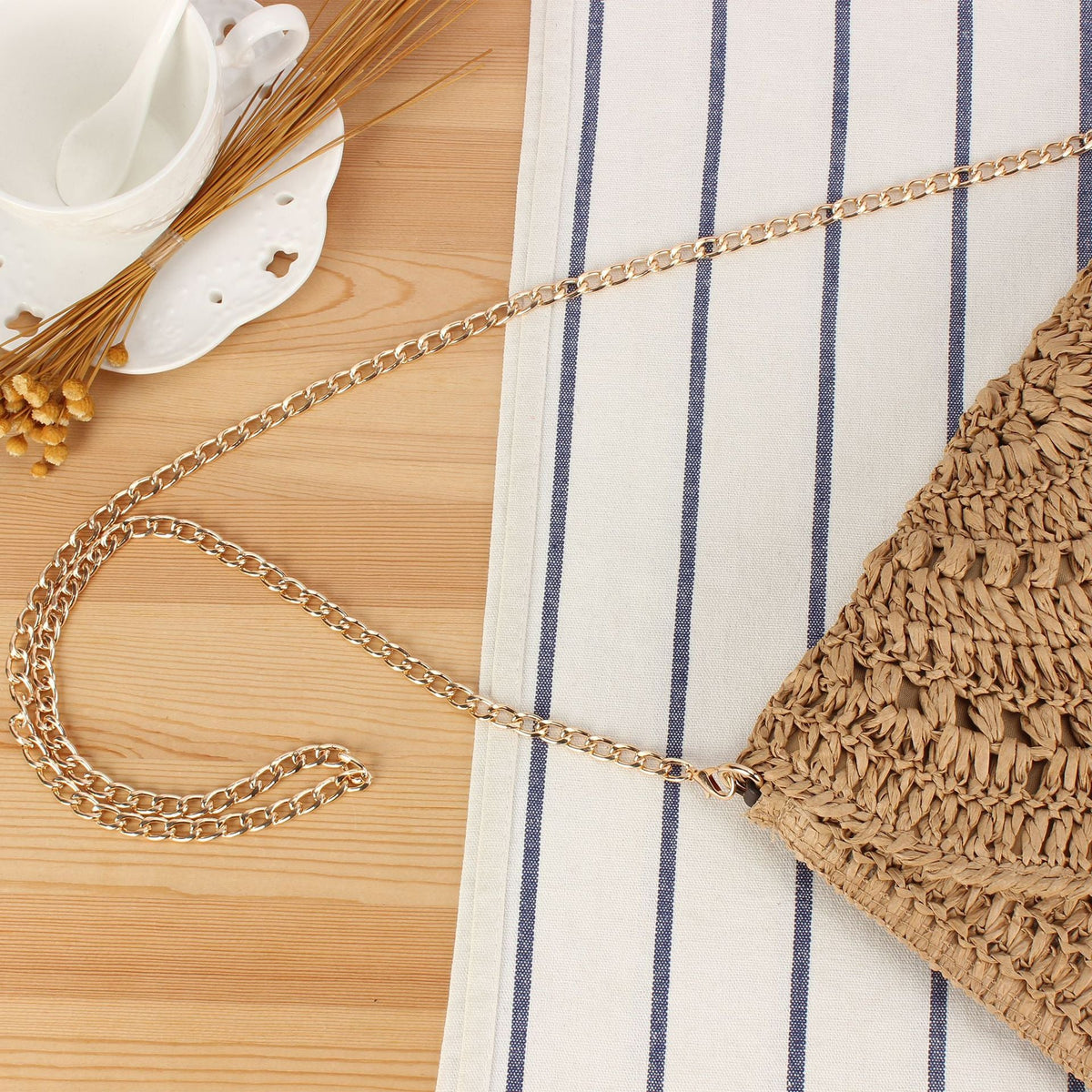 Handbag with Artistic Macrame Design LoungeYard — product view 2