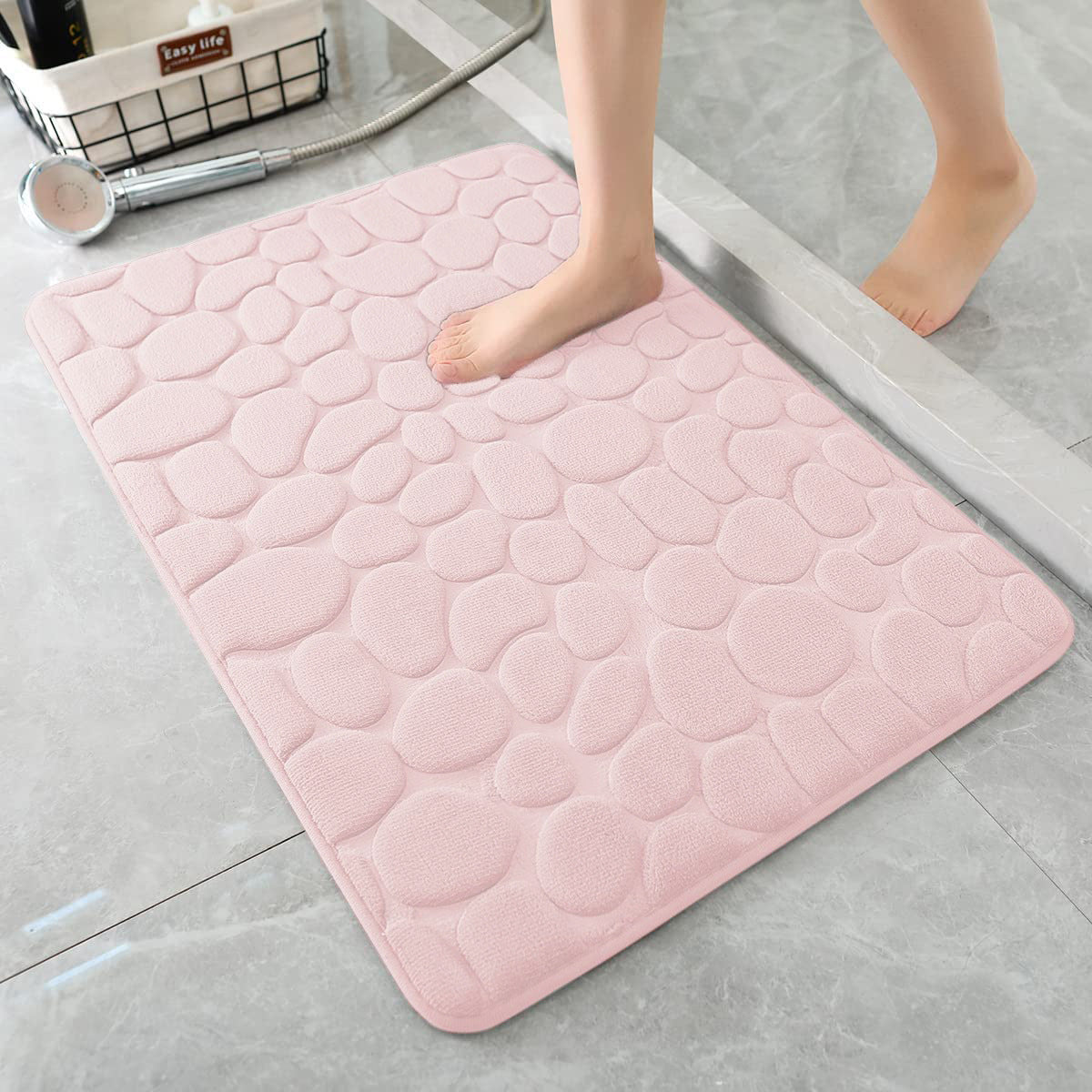 Soft Textured Bathroom Mat — product view 4