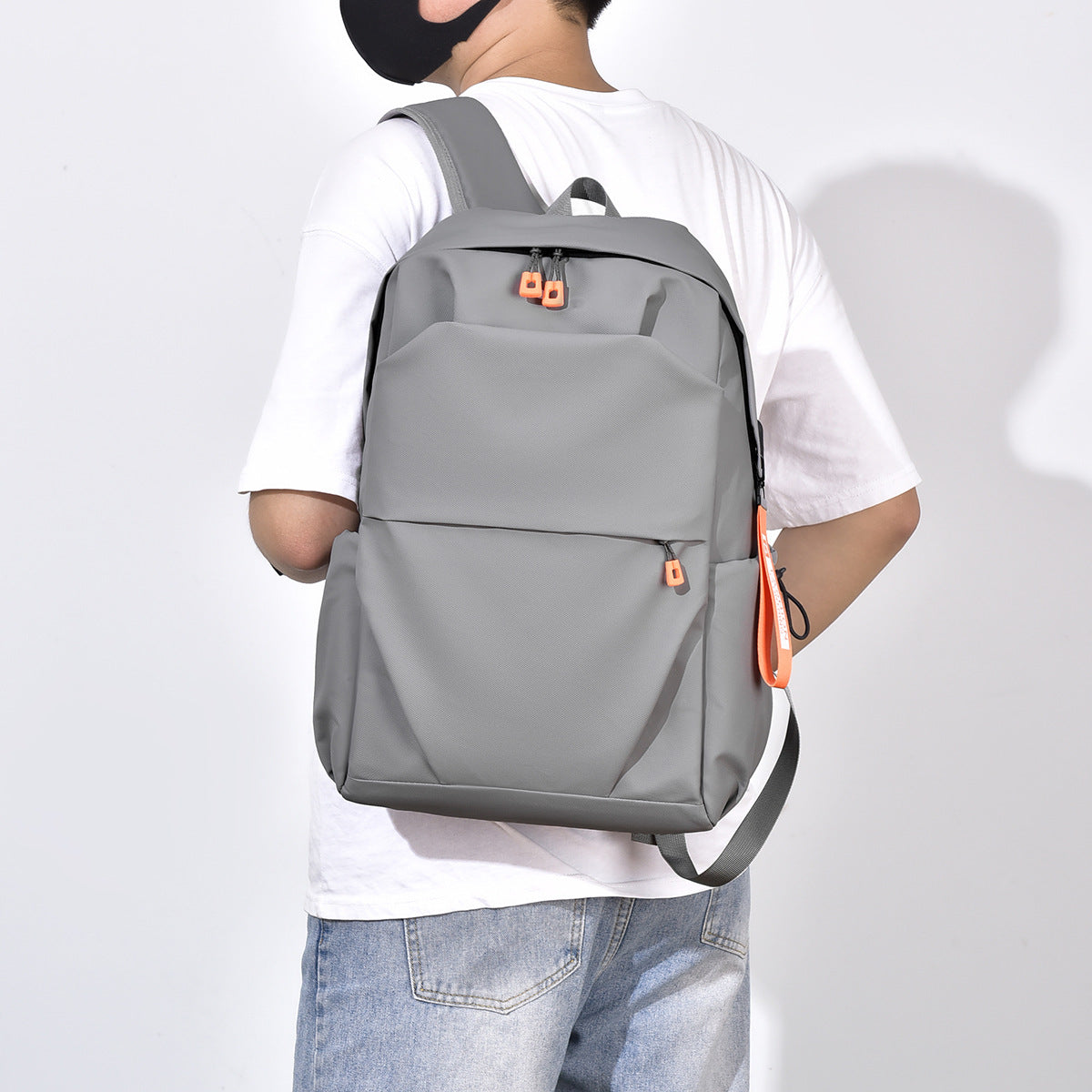 Highly functional backpack with flexible compartment arrangement LoungeYard — product view 2