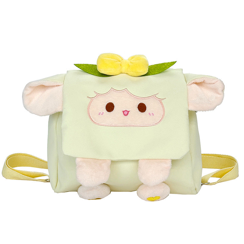 Plush Cartoon-Themed Mini Backpack — product view 3