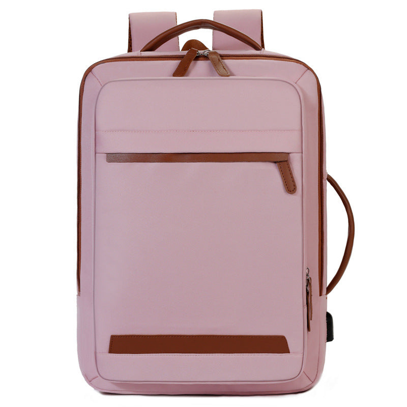 Elegant Structured Laptop Backpack LoungeYard — product view 4