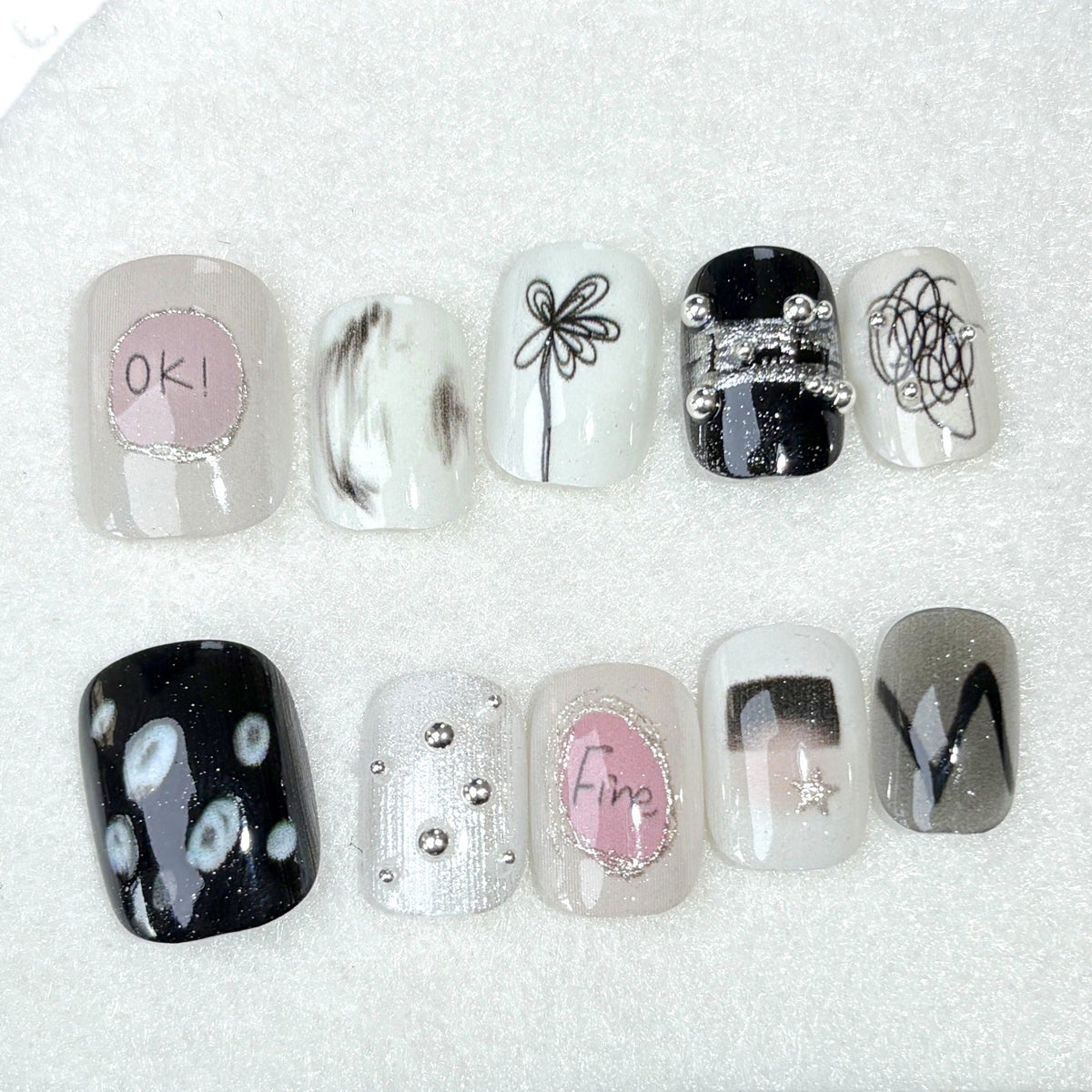 Artistic Nail Art Press-On Set 1790746209 — product view 1